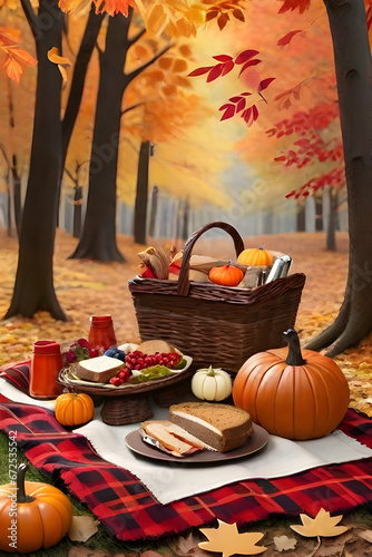 Autumn wood thanksgiving