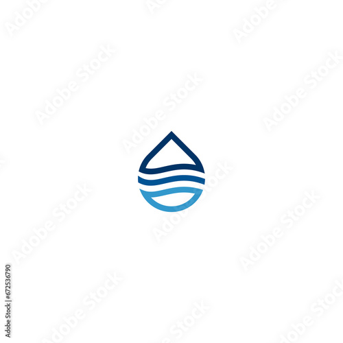 clear drinking water logo design