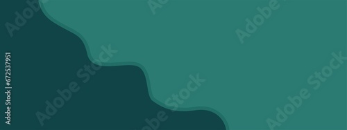 Colorful template banner with gradient color. retro color theme © Oktian