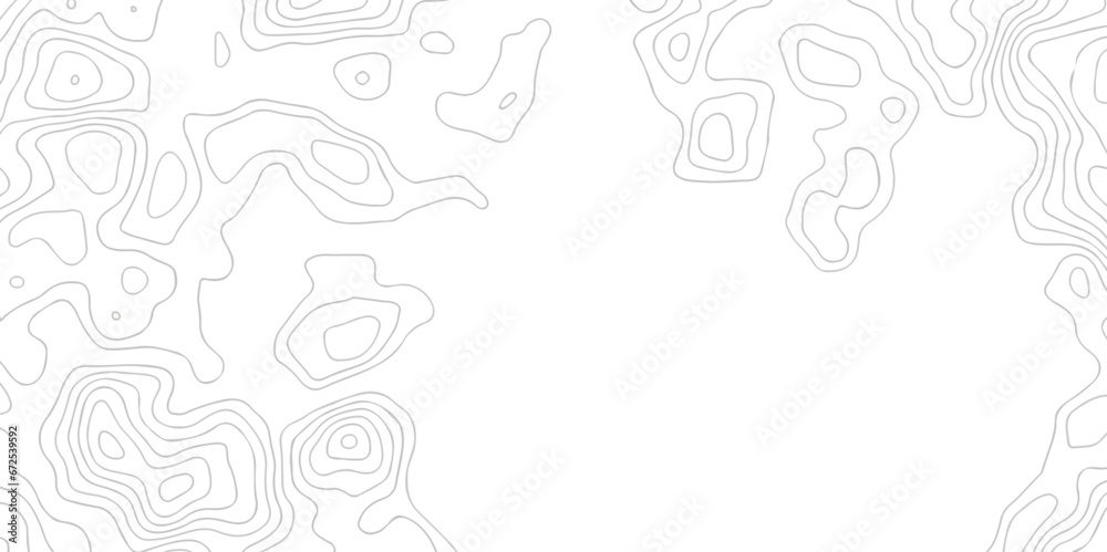 Abstract white pattern topography vector background. Abstract topographic contours map background, Black and white background. White wave paper curved reliefs abstract background.