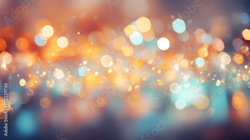 abstract sparkling bokeh colorful background