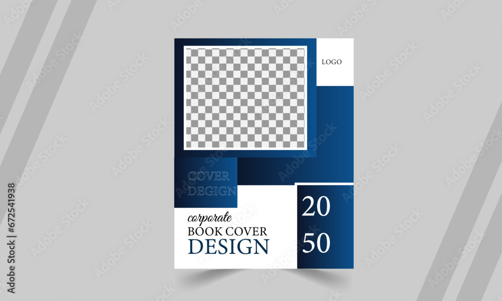 Cover design for annual report and business catalog, magazine, flyer or booklet.