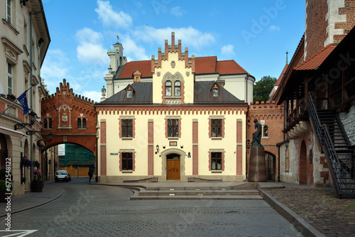 Street view in Krakow.