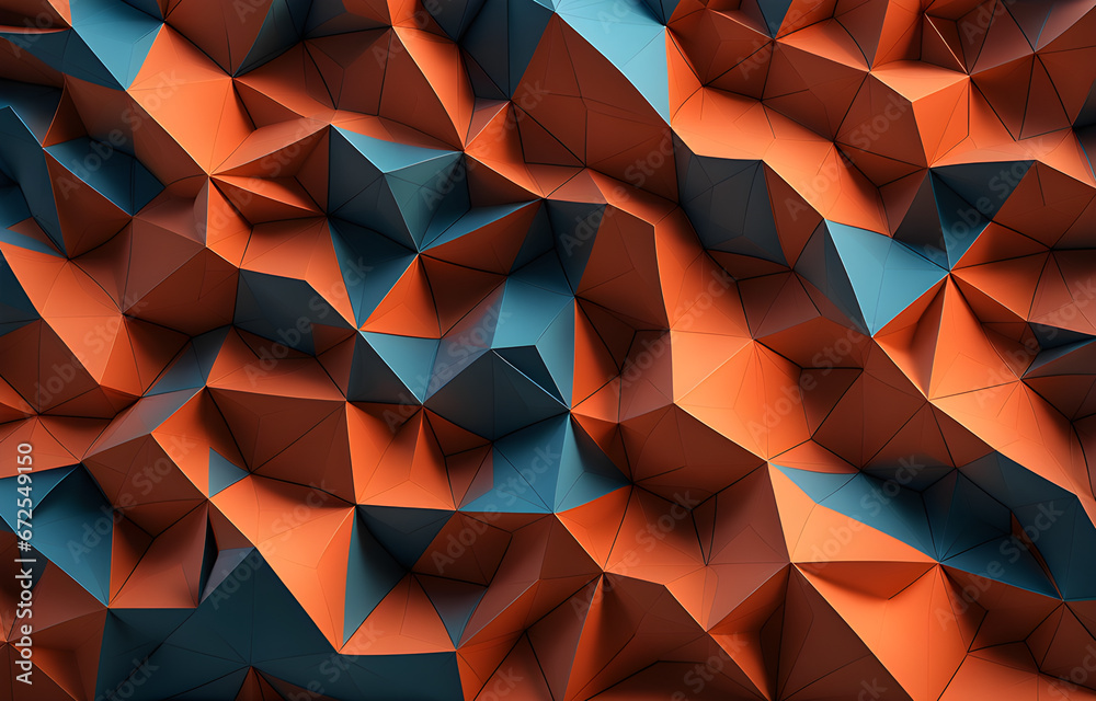 Obraz premium Geometric background pattern, illustration