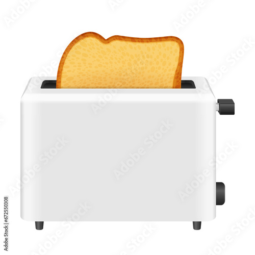 Toaster with bread