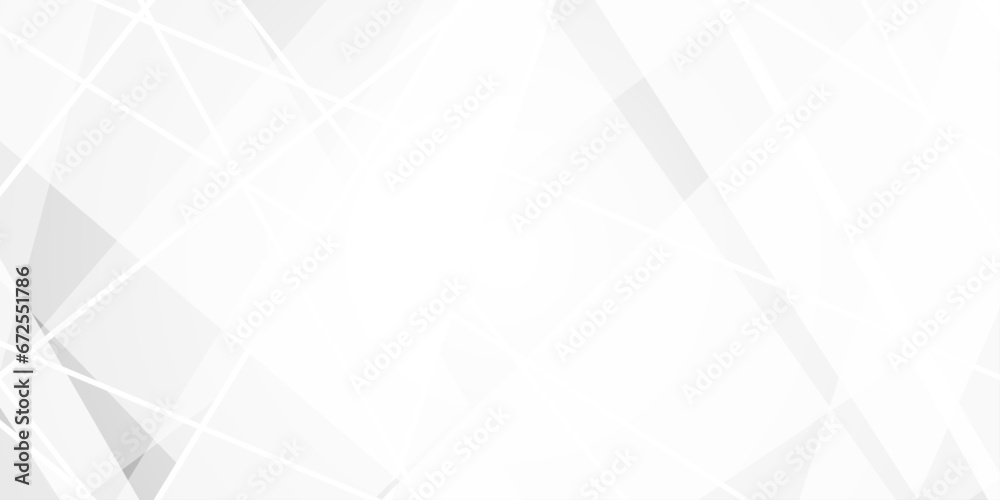 Obraz premium Abstract background with white and gray and geometric style with simple lines and corners, polygons as background geometric style with simple lines and corners, polygons as background paper texture 