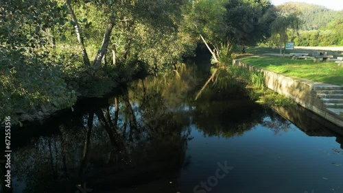 Reflections Over Waterways Of River Anllons photo