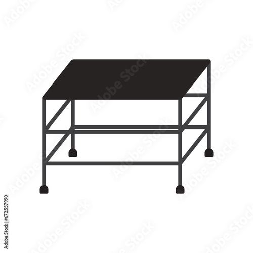 Scaffolding icon vector