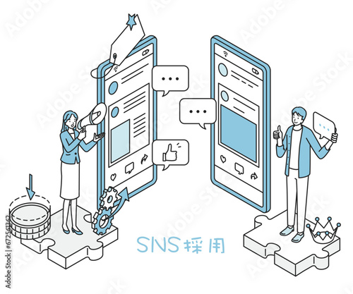 SNS採用