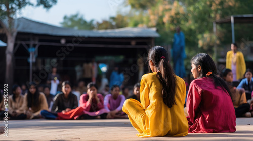 Friendship Day Outdoor Theater Performance Dramatic , Background Image, Hd