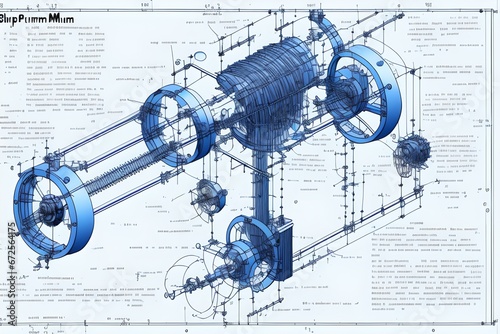 Blueprint of Perpetuum Mobile Machine