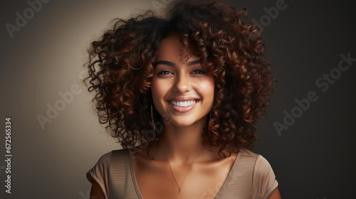 Portrait Of Happy Smiling Cute Attractive Young Black, Background Image, Hd © ACE STEEL D