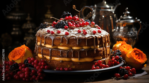 Pumpkin Cake Professional Photography And Light, Background Image, Hd