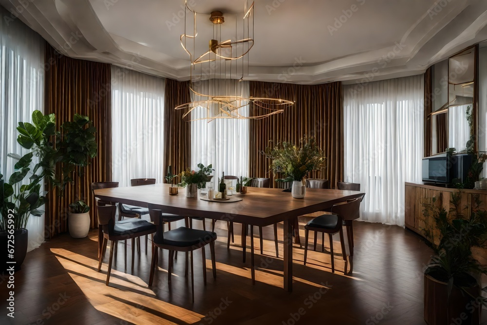 room with table