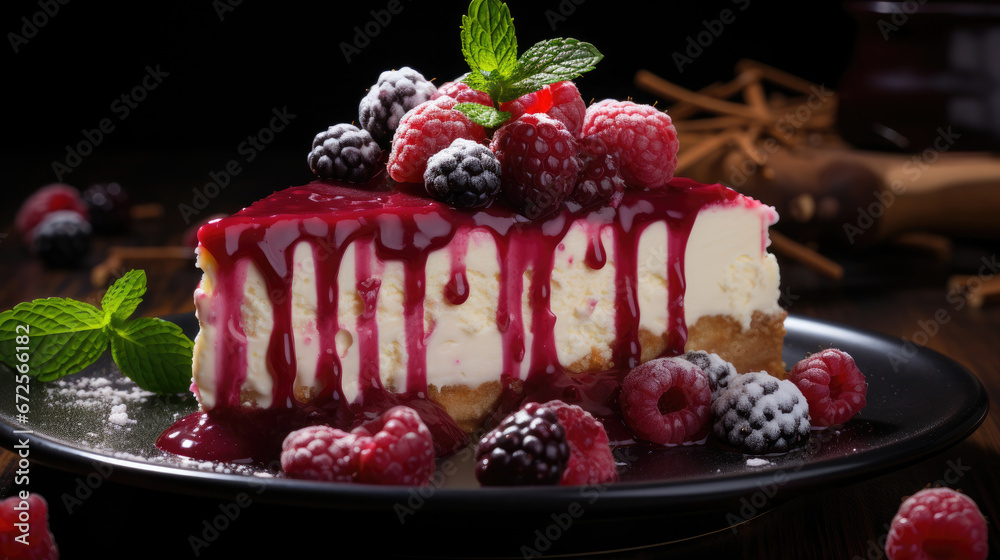 Raspberry White Chocolate Cheesecake Professional, Background Image, Hd Raspberry White Chocolate Cheesecake Professional, Background Image, Hd