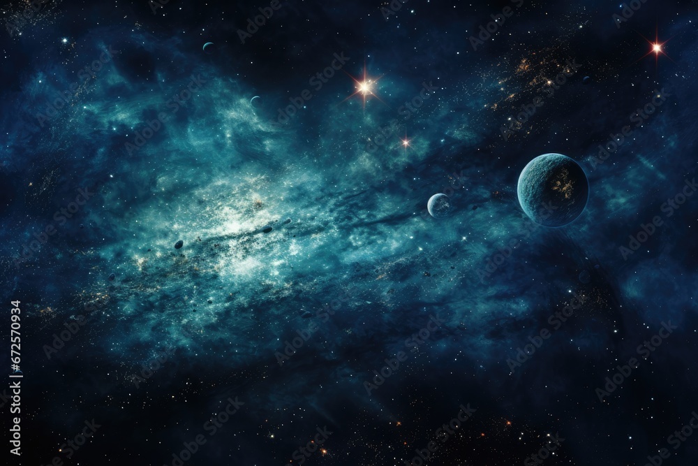 Galaxy Space. cosmos and star background. Generative AI Galaxy Space. cosmos and star background. Generative AI