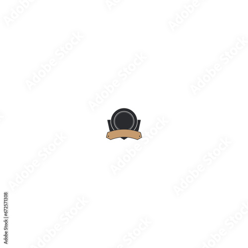 black gold vector badge set promotion