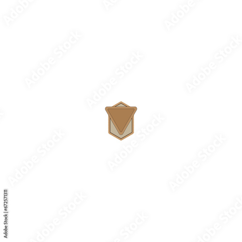 black gold vector badge set template