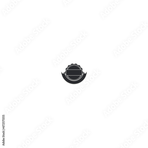 black gold vector badge set certificate
