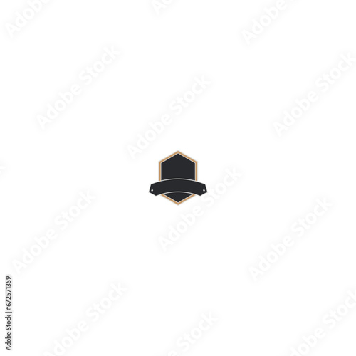 black gold vector badge set isolated