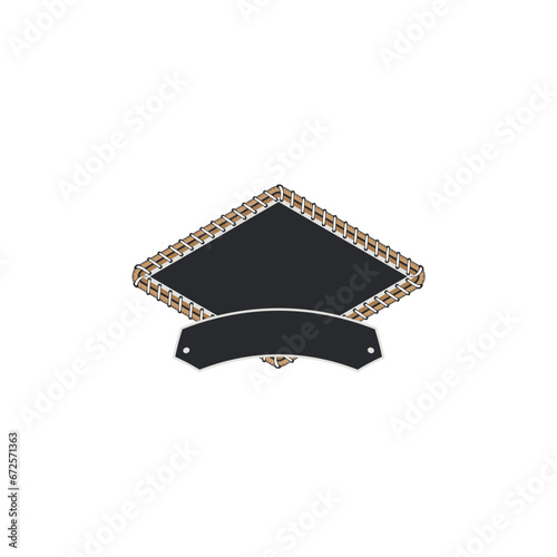 black gold vector badge set label
