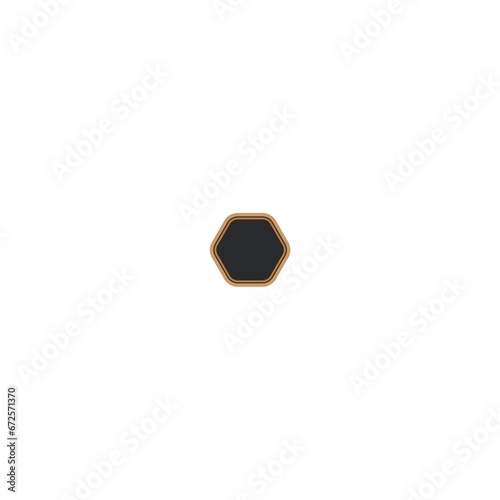 black gold vector badge set luxury