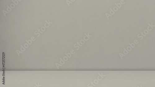 Background White Wall Grey Studio Floor Kitchen Table Platform Foom Gray 3d Cement Mockup Scene Light Shadow Backdrop Concrete Place Product Empty Loft Workshop Shelf Bg Minimal Mockup Display Bar.