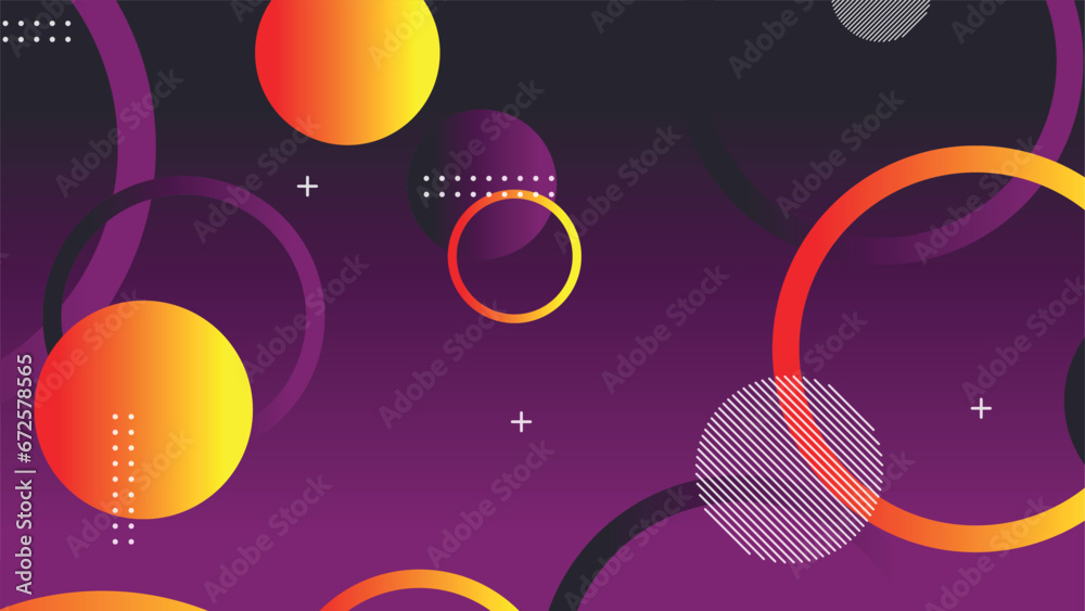 Abstract minimal gradient geometric circle background Abstract minimal gradient geometric circle background