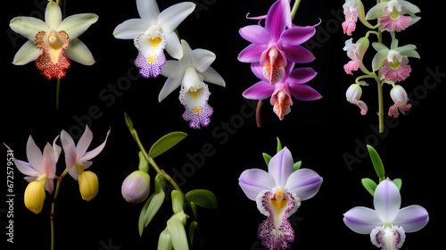 The Diverse Orchid Species In Colombia Delicate, Background Image, Hd