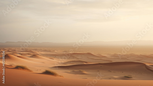 The Surreal Landscape Of Desert  Background Image  Hd