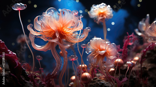 Twisted Flower Nebula Jelly , Background Image, Hd