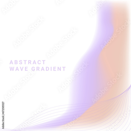 Abstract Gradient Blur Background Vector Design