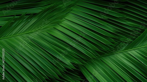  tropical green palm leaf and shadow  abstract natural background