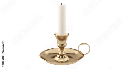Photos candlestick with candle