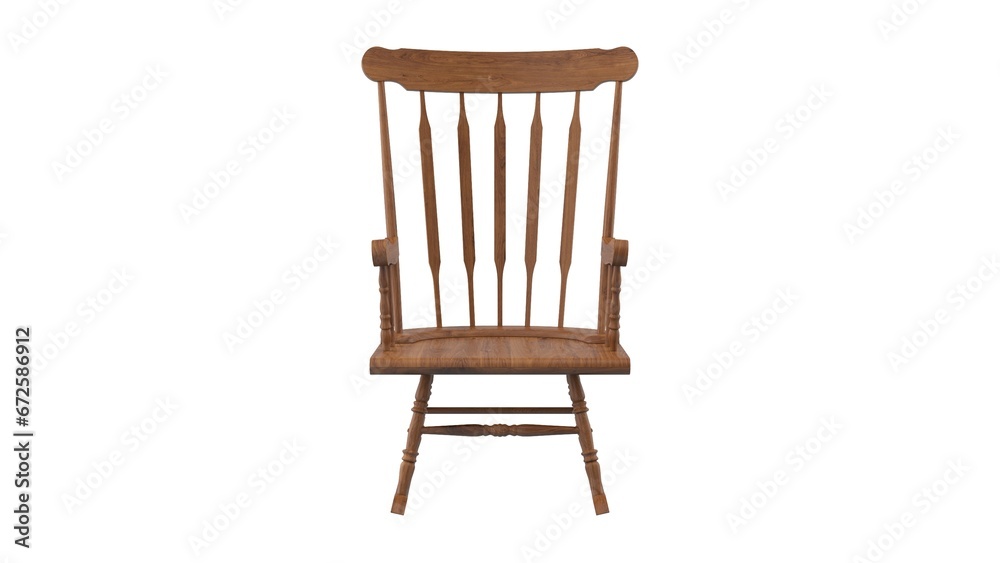 Chair isolated on white Chair isolated on white