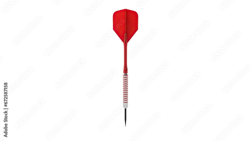 dart on white dart on white