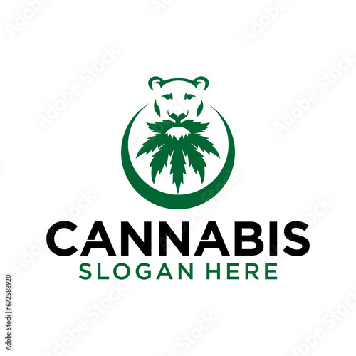 cannabis logo with lion and tiger concept idea, cannabis retail store symbol, cannabis marijuana leaf logo vector,
lion and tiger head logo with cannabis hair icon company