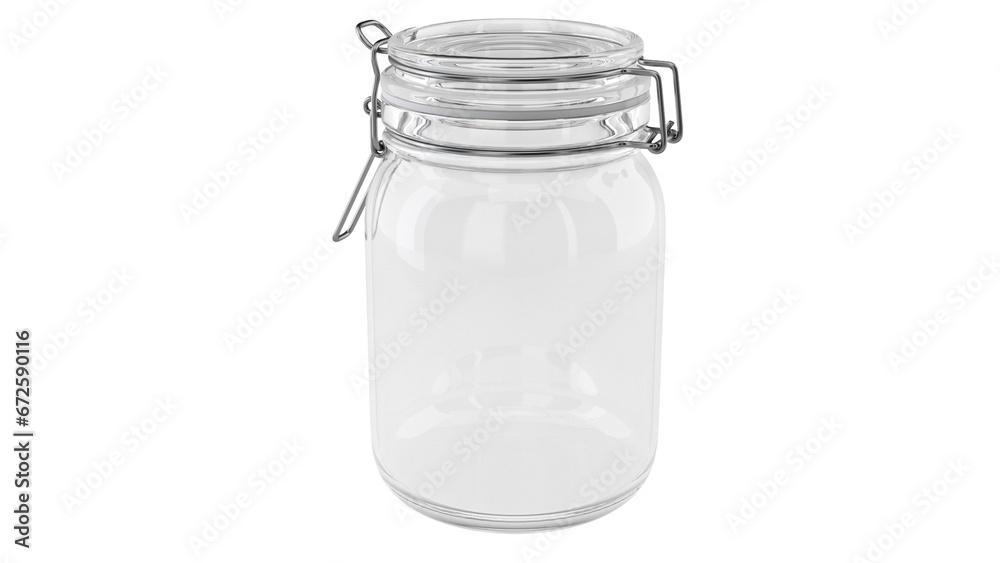Glass jar Glass jar