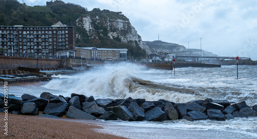 Sztorm Ciaran Dover  photo