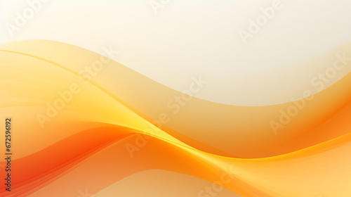 Orange and yellow abstract wave background