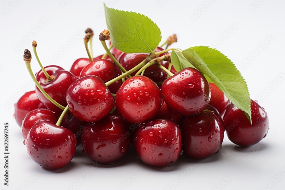 Surinam Cherry isolated on white background. Surinam Cherry isolated on white background.