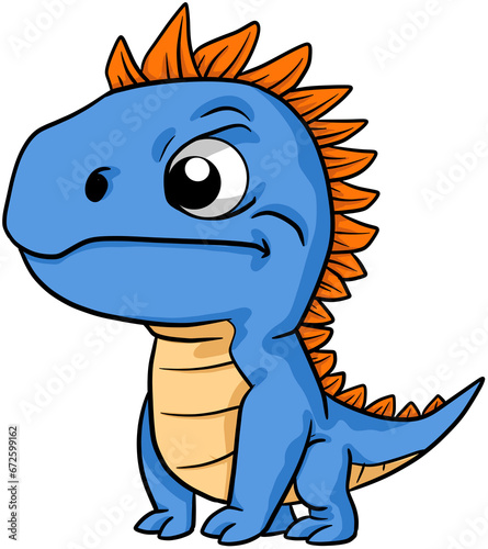 cartoon dinosaur illustration clip art