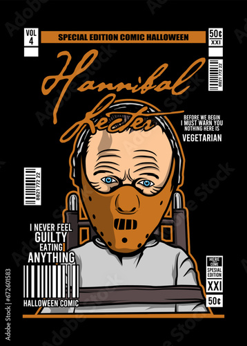 Hanibal comic poster
