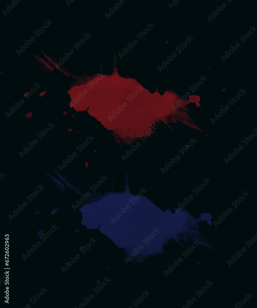 colorful paint splases set isolated on white background, different colors design elements collection colorful paint splases set isolated on white background, different colors design elements collection