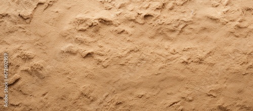 Top down perspective of the sand s texture