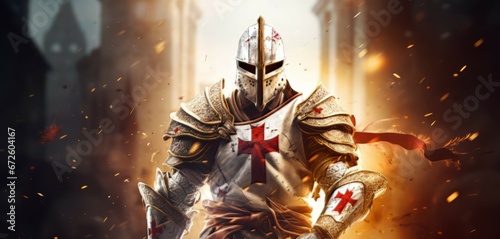 Chivalrous Crusader Knights: Christian Warriors in the Holy Land
 photo
