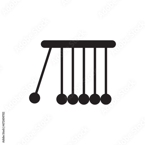 pendulum icon design vector isolated