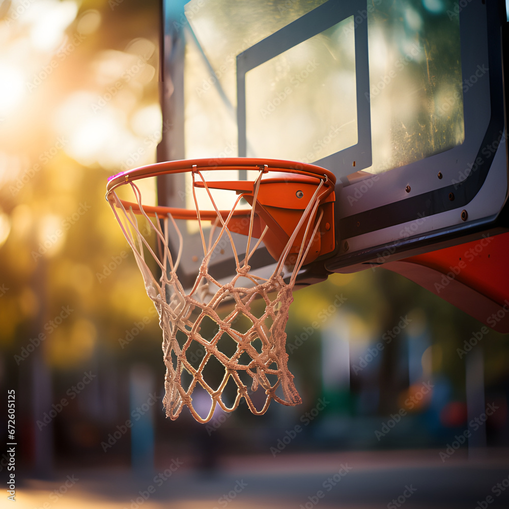 Basketball Hoop and Net