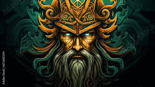 Odin - The nordic god of wisdom and allfather