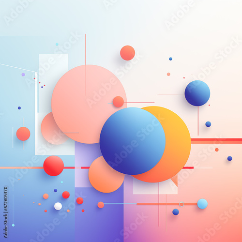 abstract colorful geometric background wallpaper texture